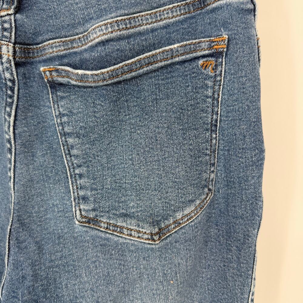 Madewell 10" High Rise Skinny Crop Jeans 27 Bradfield Wash Magic Pockets ND611 - Picture 10 of 12